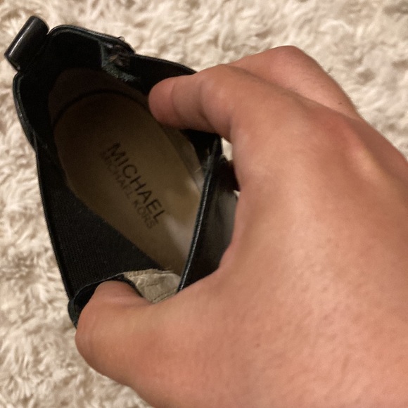 Michael Kors Leather Ankle Stiletto Boots Size 8 - Picture 3 of 5